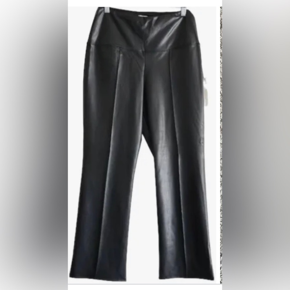 Joie vegan leather pants with tummy control